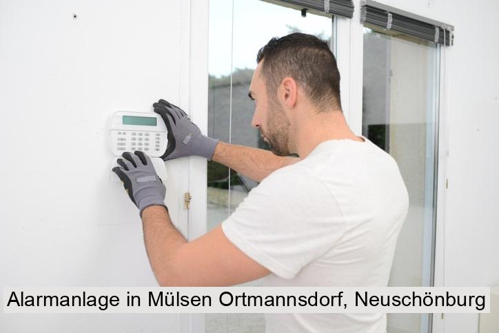 Alarmanlage in Mülsen Ortmannsdorf, Neuschönburg